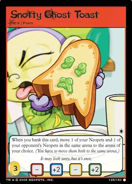 Snotty Ghost Toast